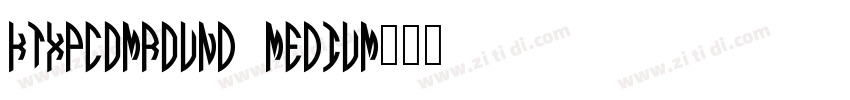 KTXP_ComRound Medium字体转换 KTXP_ComRound Medium字体转换